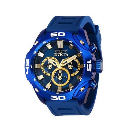 Invicta Men's Watch - Coalition Forces Chronograph Blue and Gold Tone Dial | 36695 ,