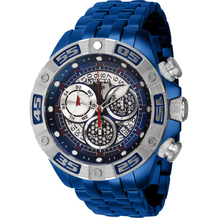 Invicta Men's Watch - Coalition Forces Chronograph Blue Steel Bracelet Date | 41671 ,