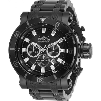 Invicta Men's Watch - Coalition Forces Quartz Chronograph Black SS Bracelet | 32727 ,
