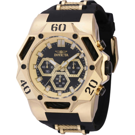 Invicta Men's Watch - Coalition Forces Quartz Chronograph Yellow Case Strap | 44079 ,