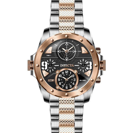 Invicta Men's Watch - Coalition Forces TT Silver and Rose Gold Tone Bracelet | 31149 ,