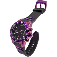 Invicta Men's Watch - DC Comics Batman Chronograph Black and Purple Dial Strap | 41389 ,