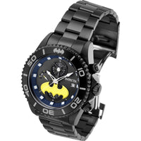 Invicta Men's Watch - DC Comics Batman Chronograph Black Stainless Steel | 40843 ,