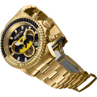Invicta Men's Watch - DC Comics Batman Quartz Chrono Black and Yellow Dial | 41272 ,