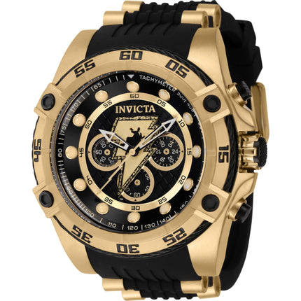 Invicta Men's Watch - DC Comics Black Adam Chrono Black and Gold Tone Dial | 41249 ,
