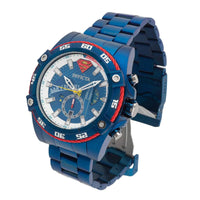 Invicta Men's Watch - DC Comics Superman Chrono Rotating Bezel Blue Bracelet | 41237 ,