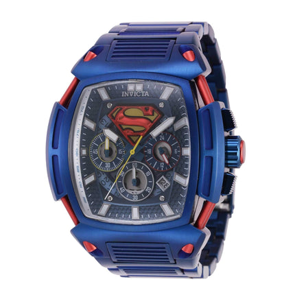 Invicta Men's Watch - DC Comics Superman Chronograph Stainless Steel Bracelet | 41298 ,