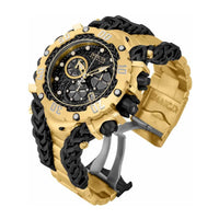 Invicta Men's Watch - Gladiator Chrono Black Dial Stainless Steel Bracelet | 34434 ,