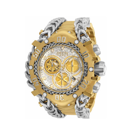Invicta Men's Watch - Gladiator Chronograph Gold and Silver Dial Bracelet | 34433 ,
