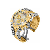 Invicta Men's Watch - Gladiator Chronograph Gold and Silver Dial Bracelet | 34433 ,