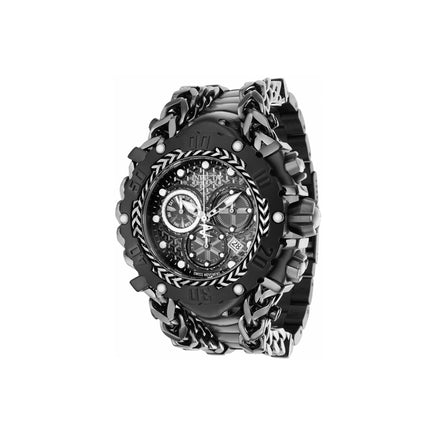 Invicta Men's Watch - Gladiator Chronograph Gunmetal and Black Dial Bracelet | 34437 ,