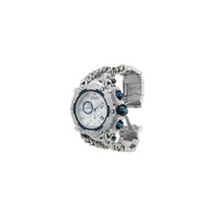 Invicta Men's Watch - Gladiator Reserve Chrono Silver Dial Steel Bracelet | 36626 ,