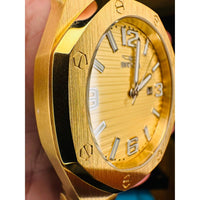 Invicta Men's Watch - Huracan Yellow Gold Plated Stainless Steel Bracelet | 45782 ,