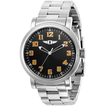 Invicta Men's Watch - I by Invicta Black Dial Stainless Steel Bracelet | IBI36456 ,