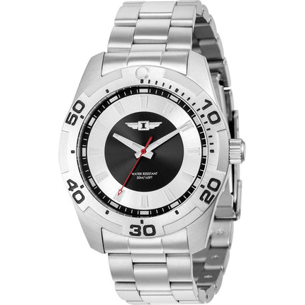 Invicta Men's Watch - I by Invicta Quartz Black and Silver Dial Bracelet | IBI36494 ,