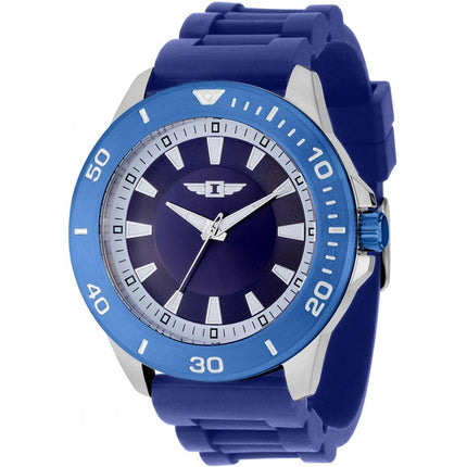 Invicta Men's Watch - I by Invicta Quartz Blue and Silver Tone Dial Strap | IBI36463 ,