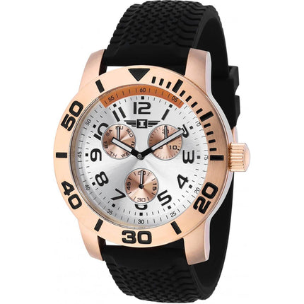 Invicta Men's Watch - I by Invicta Silver and Rose Gold Tone Dial Strap | IBI36532 ,