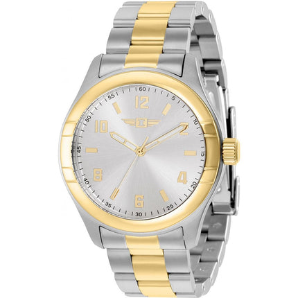 Invicta Men's Watch - I by Invicta Silver and Yellow Gold Steel Bracelet | IBI36466 ,