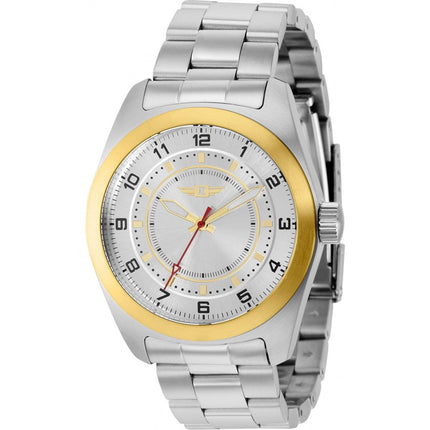 Invicta Men's Watch - I by Invicta Silver and Yellow Stainless Steel Case | IBI36511 ,