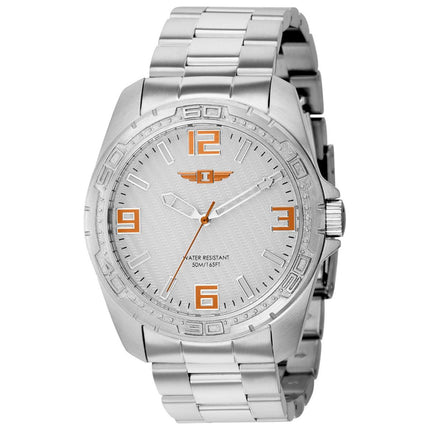 Invicta Men's Watch - I by Invicta Silver Tone Dial Stainless Steel Case | IBI36491 ,