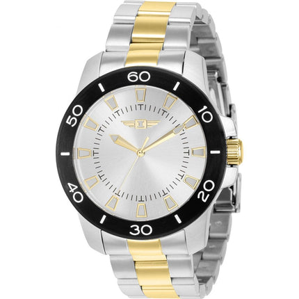 Invicta Men's Watch - I by Invicta White Accented Black Bezel Bracelet | IBI36480 ,