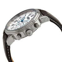 Invicta Men's Watch - I by Invicta White Dial Black Leather Strap | IBI-90242-002 ,
