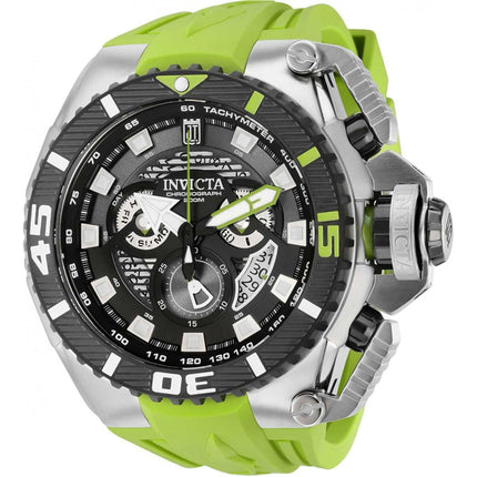 Invicta Men's Watch - Jason Taylor Chrono Black and Gunmetal Dial with Cage | 38057 ,