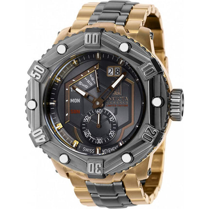 Invicta Men's Watch - Jason Taylor Gunmetal Dial TT Stainless Steel Bracelet | 38253 ,