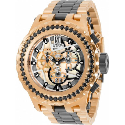 Invicta Men's Watch - Jason Taylor Two Tone Rose Gold and Black Bracelet | 32118 ,