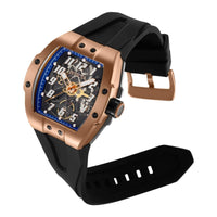 Invicta Men's Watch - JM Correa Automatic Black and Blue Dial Steel Case | 43514 ,