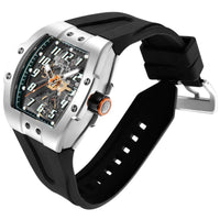 Invicta Men's Watch - JM Correa Automatic Black and Green Semi Skeleton Dial | 43511 ,