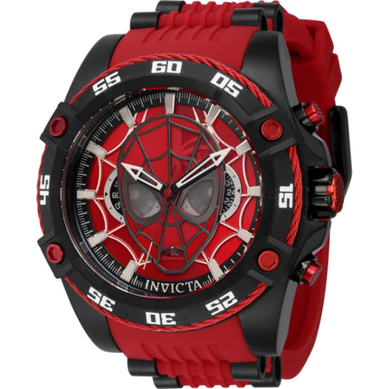Invicta Men's Watch - Marvel Spiderman Quartz Chronograph Red and Black Dial | 41251 ,