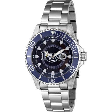 Invicta Men's Watch - MLB Tampa Bay Rays Rotating Bezel Silver Steel Bracelet | 43480 ,