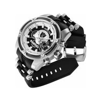 Invicta Men's Watch - NFL Las Vegas Raiders Chronograph Black Rubber Strap | 41903 ,