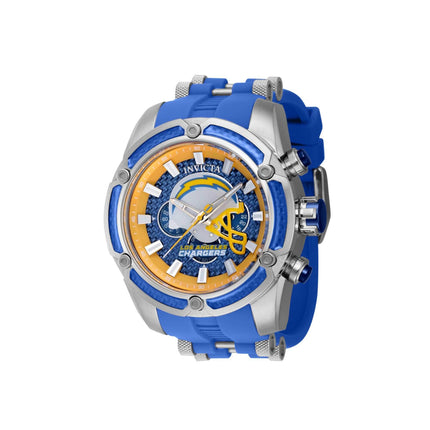 Invicta Men's Watch - NFL Los Angeles Chargers Chronograph Blue Rubber Strap | 41904 ,