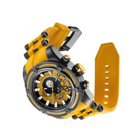 Invicta Men's Watch - NFL Pittsburgh Steelers Chronograph Yellow Rubber Strap | 41869 ,