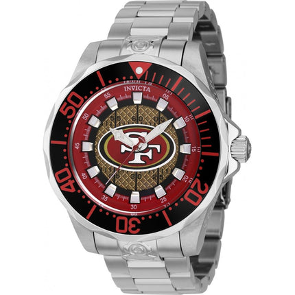Invicta Men's Watch - NFL San Francisco 49ers Dial Stainless Steel Bracelet | 42118 ,