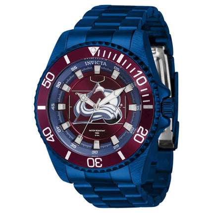 Invicta Men's Watch - NHL Colorado Avalanche Dark Red, White, Blue Dial | 42252 ,