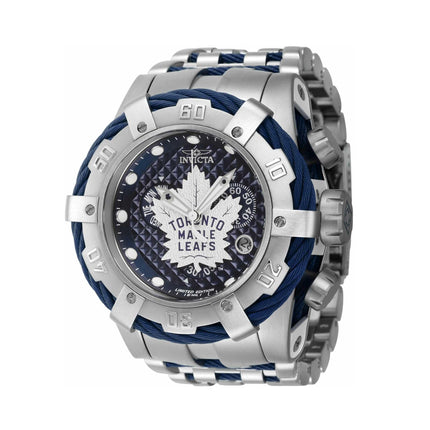 Invicta Men's Watch - NHL Toronto Maple Leafs Blue and Silver Steel Bracelet | 42017 ,