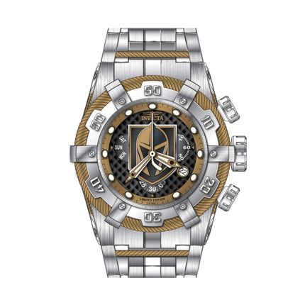 Invicta Men's Watch - NHL Vegas Golden Knights Brown and Silver Bracelet | 42016 ,