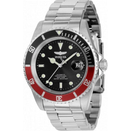 Invicta Men's Watch - Pro Diver Automatic Black Dial Silver Tone Bracelet | 9403OBXL ,