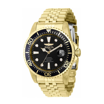Invicta Men's Watch - Pro Diver Automatic Black Dial Stainless Steel Bracelet | 39348 ,