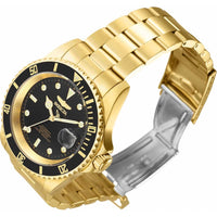 Invicta Men's Watch - Pro Diver Automatic Black Dial Yellow Gold Bracelet | 8929OBXL ,