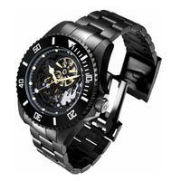 Invicta Men's Watch - Pro Diver Automatic Black Stainless Steel Bracelet | 33799 ,