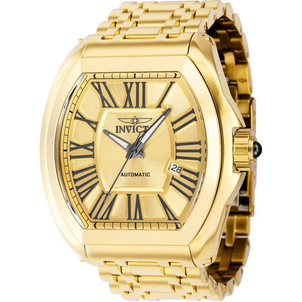 Invicta Men's Watch - Pro Diver Automatic Gold Dial Stainless Steel Bracelet | 38746 ,