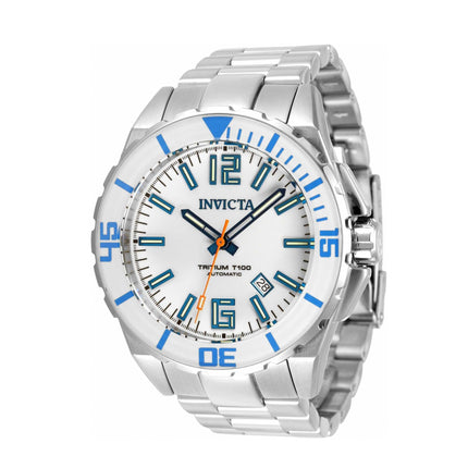 Invicta Men's Watch - Pro Diver Automatic White Dial Silver Steel Bracelet | 34515 ,