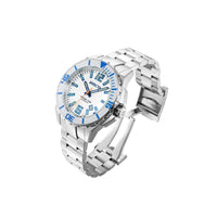 Invicta Men's Watch - Pro Diver Automatic White Dial Silver Steel Bracelet | 34515 ,