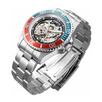 Invicta Men's Watch - Pro Diver Black and Silver Tone Skeleton Dial Bracelet | 37878 ,