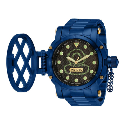 Invicta Men's Watch - Pro Diver Black Dial Blue Stainless Steel Bracelet | 37357 ,