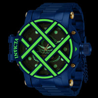 Invicta Men's Watch - Pro Diver Black Dial Blue Stainless Steel Bracelet | 37357 ,
